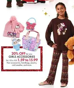 Boscov's GIRLS ACCESSORIES offer