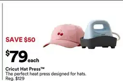 Michaels Cricut Hat Press offer