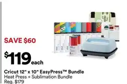 Michaels Cricut 12 x 10 easyPress Bundle offer