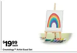 Michaels Creatology Artist easel Set offer