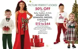 Boscov's HOLIDAY SETS, SEPARATES, DRESSES & PAJAMAS offer