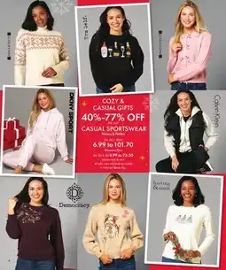 Boscov's CASUAL SPORTSWEAR offer