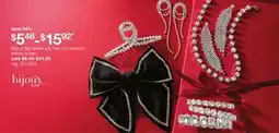 JC Penney Bijoux Bar jewelry & hair accessories offer