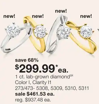 JC Penney 1 ct. lab-grown diamond§Ħ offer