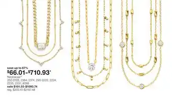 JC Penney Necklaces‡§ offer
