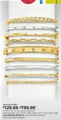 JC Penney 1/10 to 4 ct. t.w. lab-grown diamond§ offer