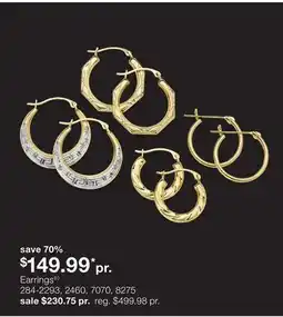 JC Penney Earrings‡◊ offer