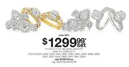 JC Penney t. w. lab-grown 1-1/3 to 2 ct. t.w. lab-grown diamond‡◊ offer