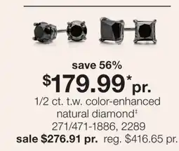 JC Penney 1/2 ct. t.w. color-enhanced natural diamond‡ offer
