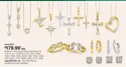 JC Penney Natural or lab-grown diamond accent to 1/10 ct. t.w.‡ offer