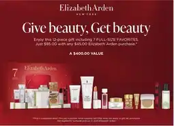 Boscov's Elizabeth Arden offer