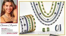 Boscov's GEMSTONE NECKLACES, BRACELETS, & EARRINGS offer