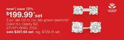 JC Penney 2-pc. set 1/3 ct. t.w. lab-grown diamond‡ offer