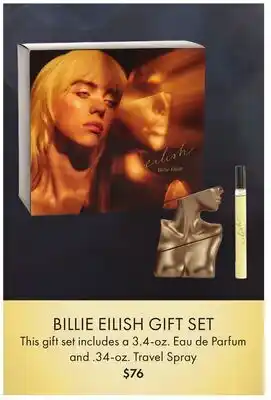 Boscov's BILLIE EILISH GIFT SET offer