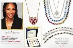 Boscov's STERLING SILVER CUBIC ZIRCONIA JEWELRY offer