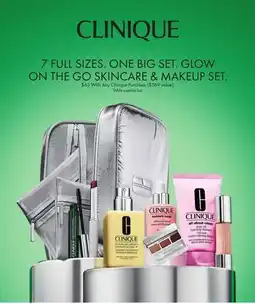 Boscov's SKINCARE & MAKEUP SET offer