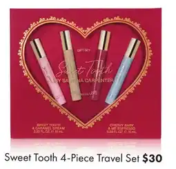 Boscov's Sweet Tooth 4-Piece Travel Set offer