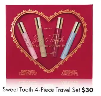 Boscov's Sweet Tooth 4-Piece Travel Set offer