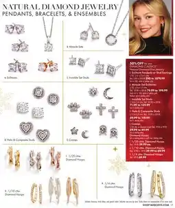 Boscov's DIAMOND CLASSICS Natural Diamond Fine Jewelry offer