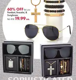 Boscov's Pendant, Bracelet, & Sunglasses offer