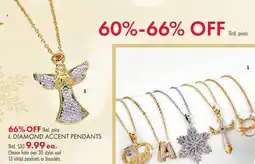 Boscov's DIAMOND ACCENT PENDANTS offer