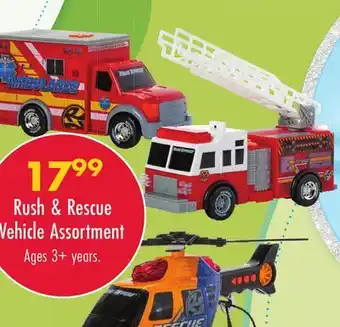 Boscov's Rush & Rescue Vehicle Assortment offer