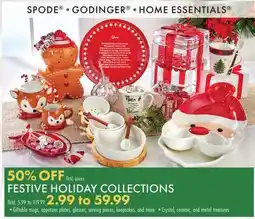 Boscov's FESTIVE HOLIDAY COLLECTIONS offer