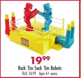Boscov's Rock' Em Sock' Em Robots offer