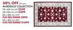Boscov's MARSEILLE COLLECTION offer