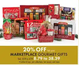 Boscov's MARKETPLACE GOURMET GIFTS offer