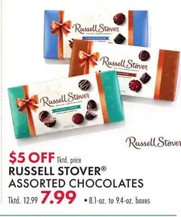 Boscov's RUSSELL STOVER ASSORTED CHOCOLATES offer