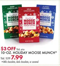 Boscov's 10-OZ. HOLIDAY MOOSE MUNCH offer