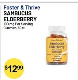 Health Mart Foster & Thrive SAMBUCUS ELDERBERRY offer