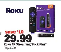 Meijer Roku 4K Streaming Stick Plus offer