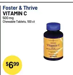 Health Mart Foster & Thrive VITAMIN C offer