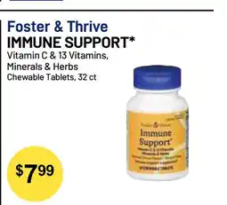 Health Mart Foster & Thrive IMMUNE SUPPORT offer
