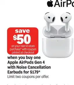 Meijer Apple AirPods Gen 4 offer