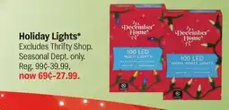 Meijer Holiday Lights offer