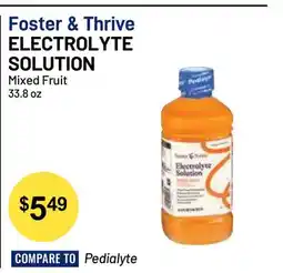 Health Mart Foster & Thrive ELECTROLYTE SOLUTION Mixed Fruit offer