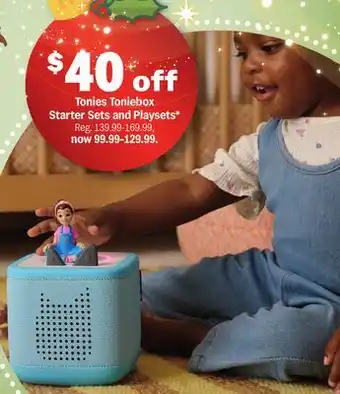Meijer Tonies Toniebox Starter Sets and Playsets offer