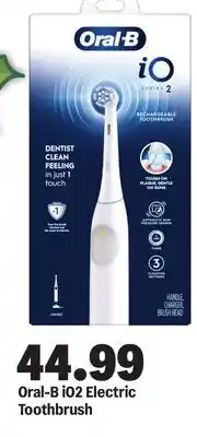Meijer Oral-B iO2 Electric Toothbrush offer