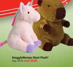 Meijer SnuggleWumps Giant Plush offer