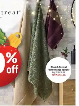 Meijer Room & Retreat Performance Towels offer