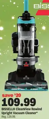 Meijer BISSELL CleanView Rewind Upright Vacuum Cleaner offer