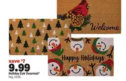 Meijer Holiday Coir Doormat offer