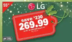 Meijer LG 55 4K UHD HDR Smart TV offer