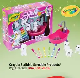 Meijer Crayola Scribble Scrubbie Products offer