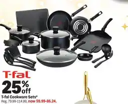 Meijer T-fal Cookware Sets offer