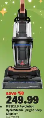 Meijer BISSELL Revolution HydroSteam Upright Deep Cleaner offer