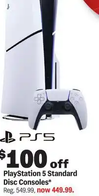 Meijer PlayStation 5 Standard Disc Consoles offer